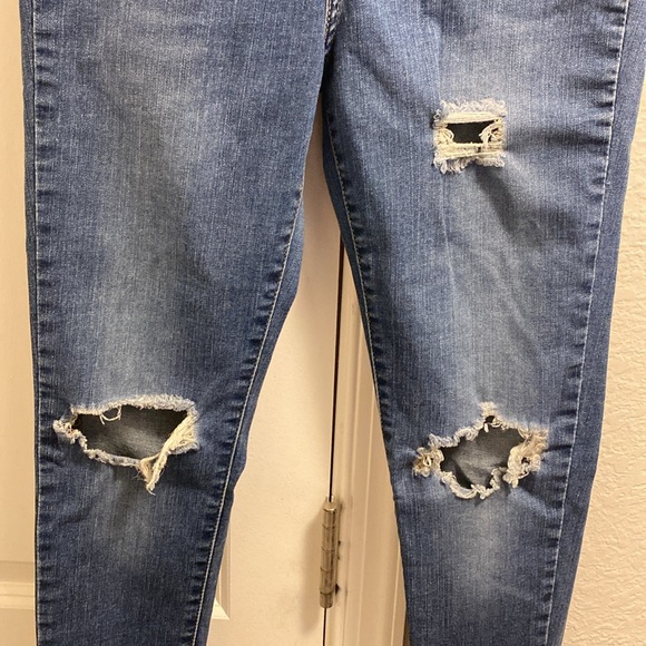 Super Skinny 720 High Rise Distressed Levi Jeans Size 29 - Picture 4 of 6